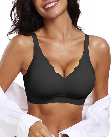 ScallopFit™ Telsiz Destek Sütyeni – Gün Boyu Rahatlık ve Şıklık